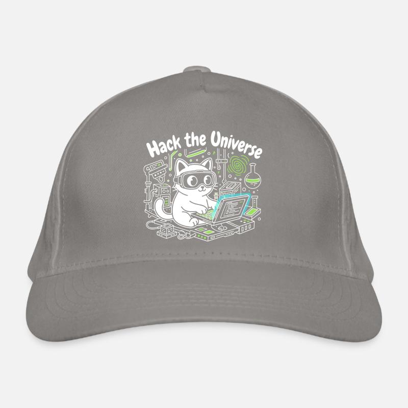 L’univers du crack KatzHacker Casquette classique bio