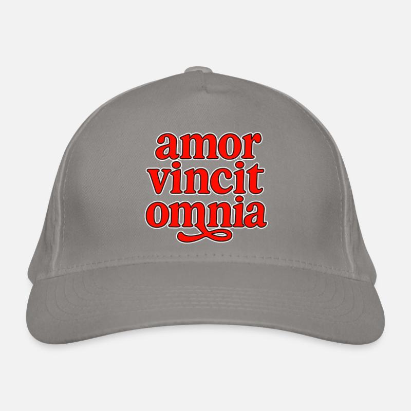 Amor vincit omnia Casquette classique bio