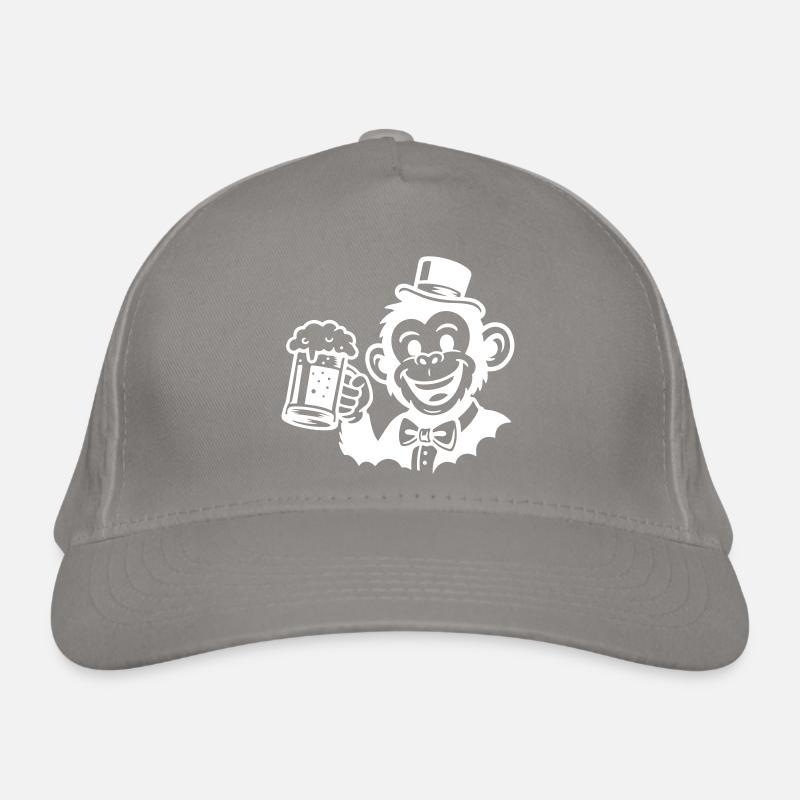 Monkey Groom Bachelor Organic Baseball Cap