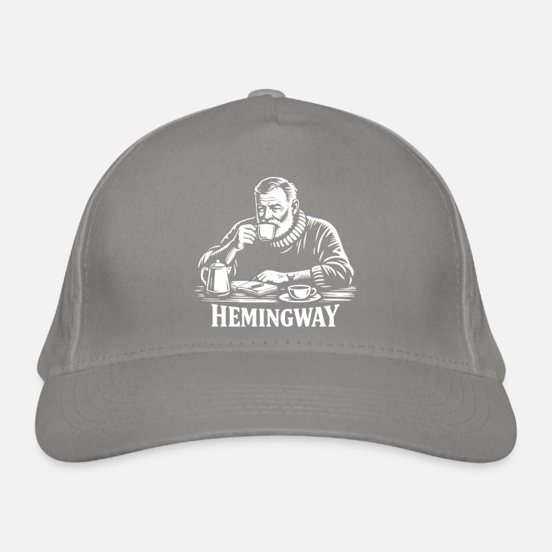 Silhouette du café Hemingway Casquette classique bio