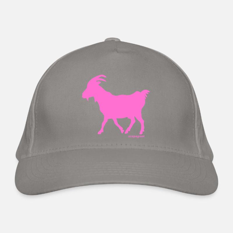Scapegoat pink Organic Baseball Cap