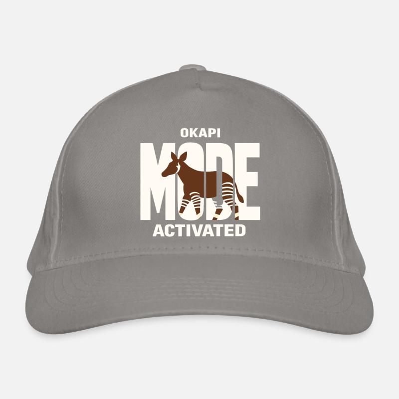 Okapi-liebhaber Okapi-tier Seltene Tierweltliebe Bio-Baseballkappe