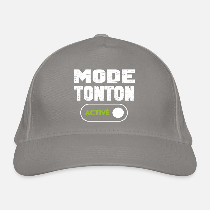Mode tonton activé Casquette classique bio