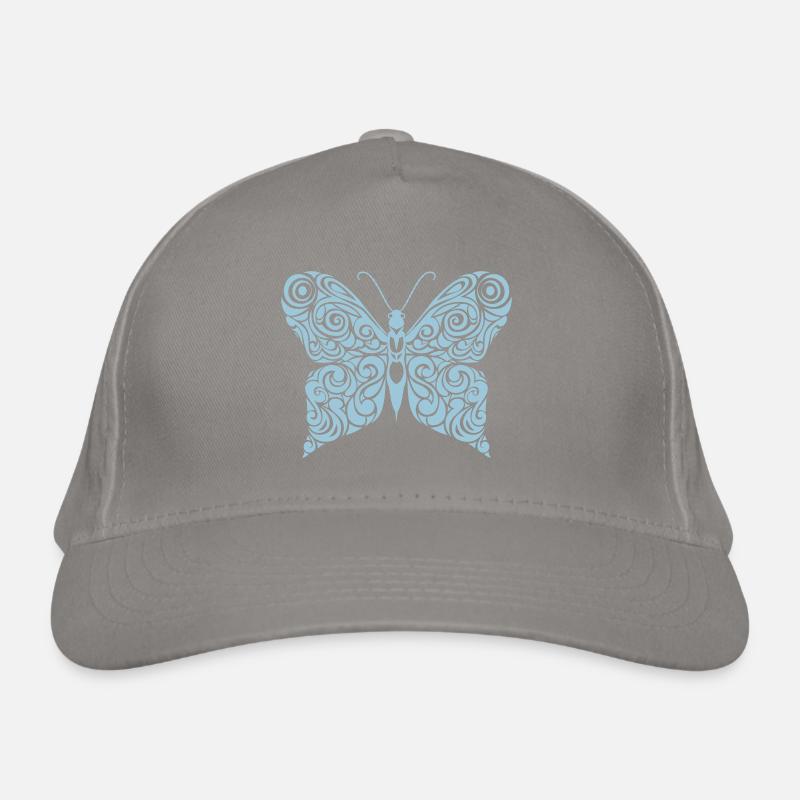 Schmetterling Bio-Baseballkappe