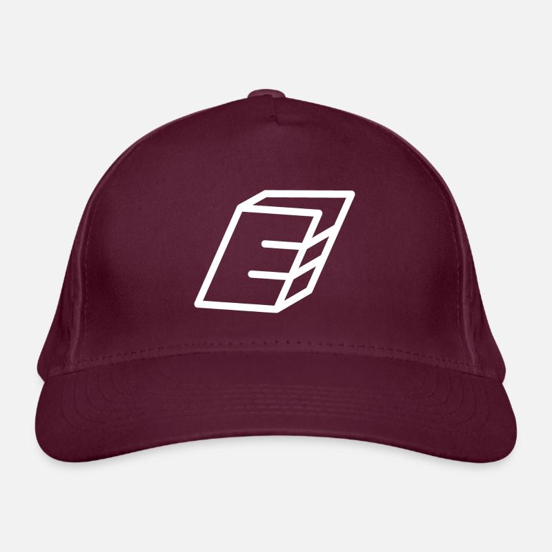 Lettre d’esquisse E Casquette classique bio
