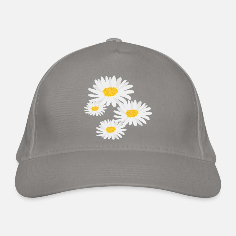 Marguerites de fleurs Casquette classique bio