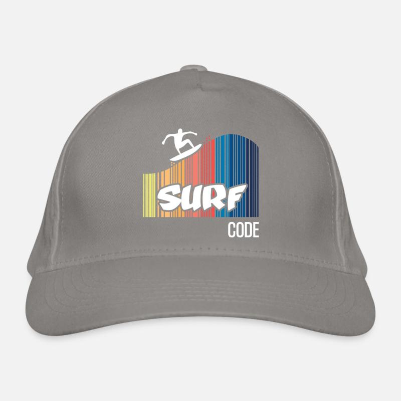 Code de surf (sombre) Casquette classique bio