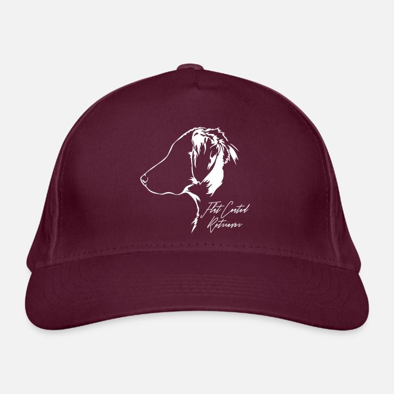 FLAT COATED RETRIEVER Profil Chiens Wilsigns Casquette classique bio