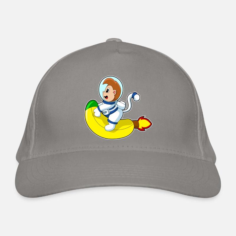 Affe Astronaut Weltraum Bio-Baseballkappe