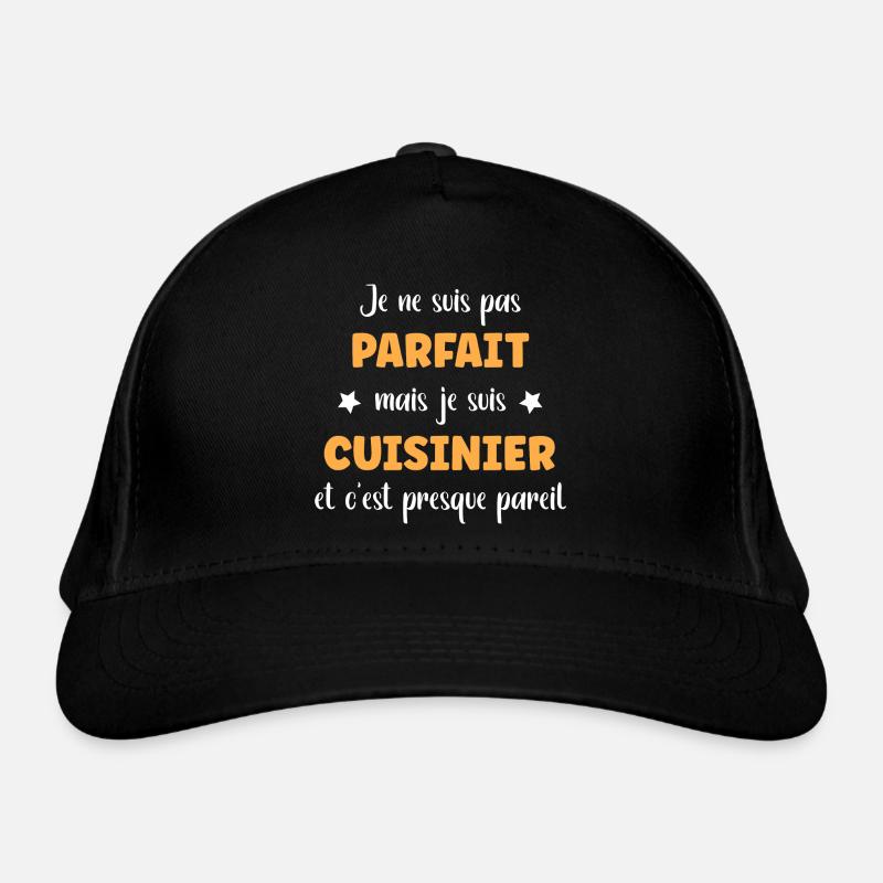 cuisinier Casquette classique bio