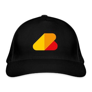 greenwich design da beach life monogram - Organic Baseball Cap - black - Front