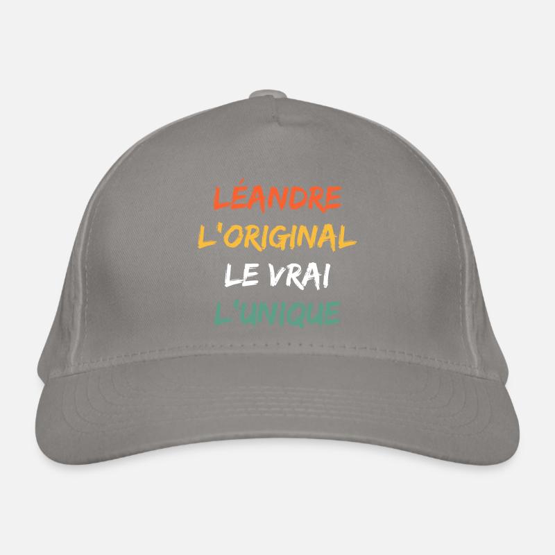 léandre Casquette classique bio