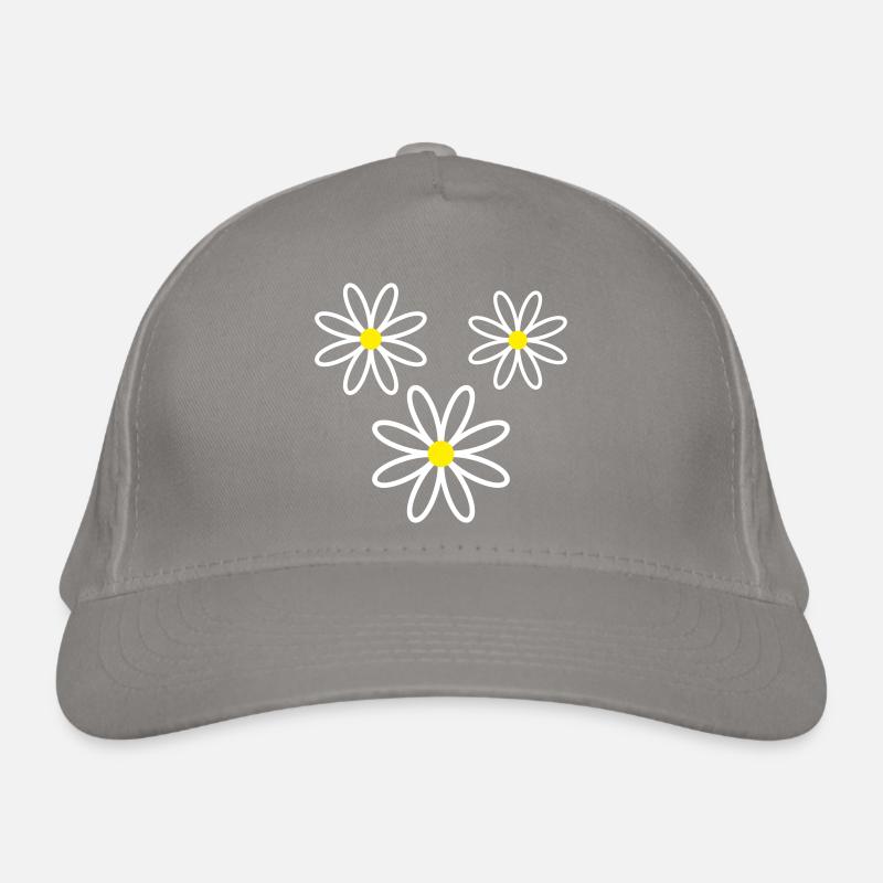 Gänseblümchen Blume Bio-Baseballkappe