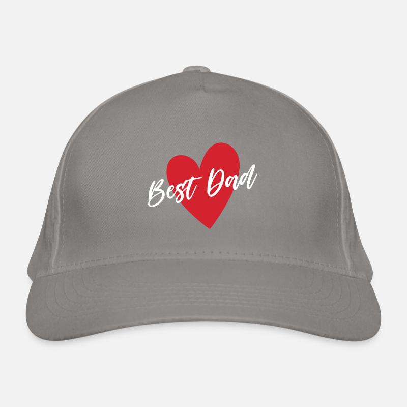 Best Dad Organic Baseball Cap