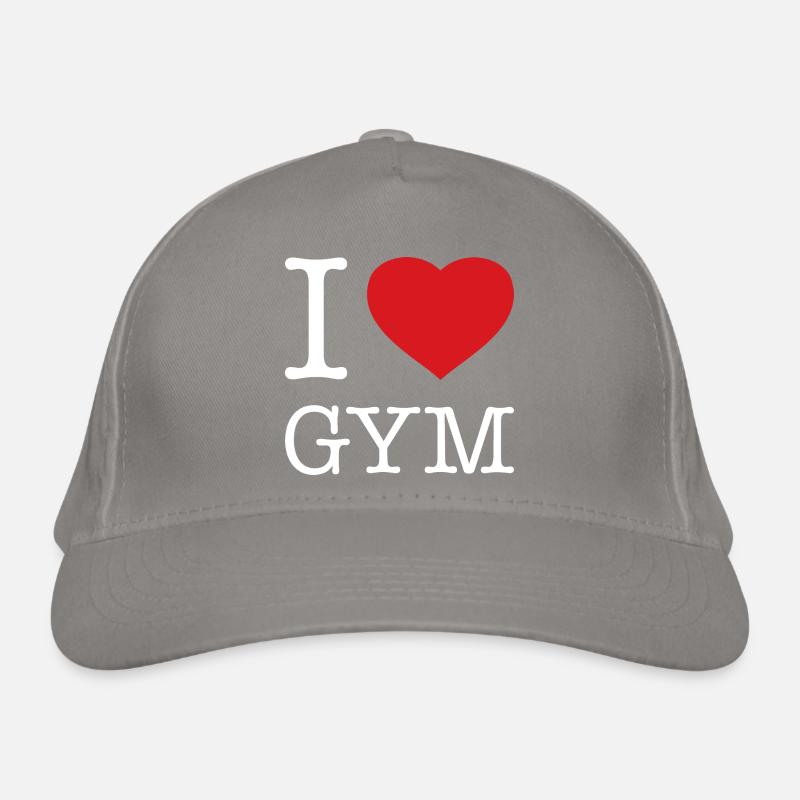 I LOVE GYM Bio-Baseballkappe