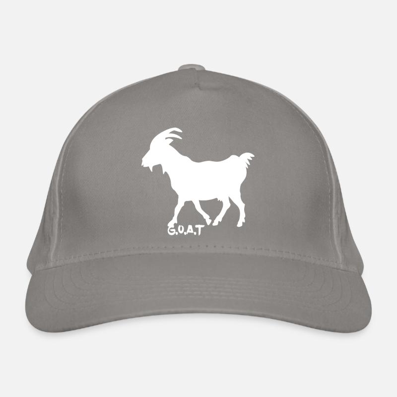 Chèvre G.O.A.T.  blanc Casquette classique bio