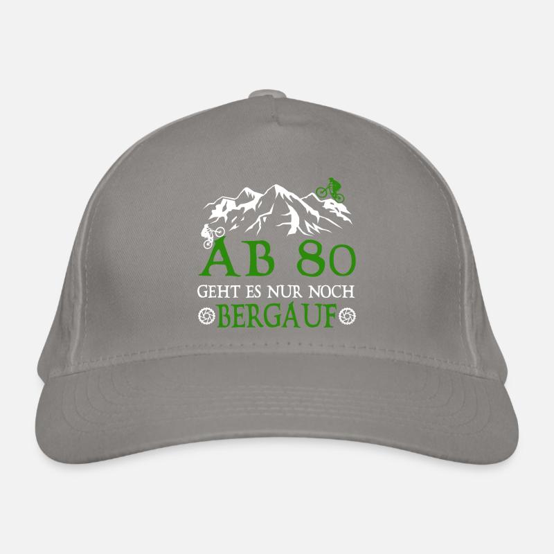 À partir de 80, c’est la montée des motards Casquette classique bio