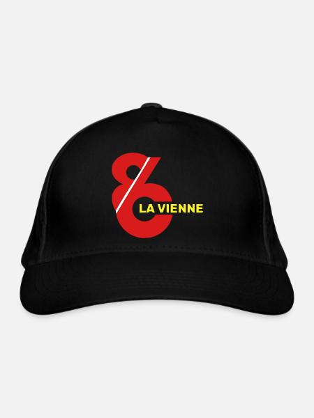 Logo la Vienne 86 - Casquette classique bio - noir