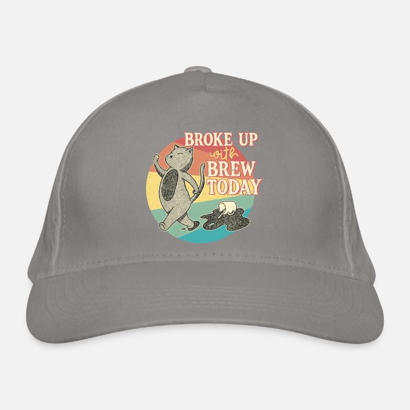 Sevrage du café décaféiné ex-buveur de café Casquette classique bio
