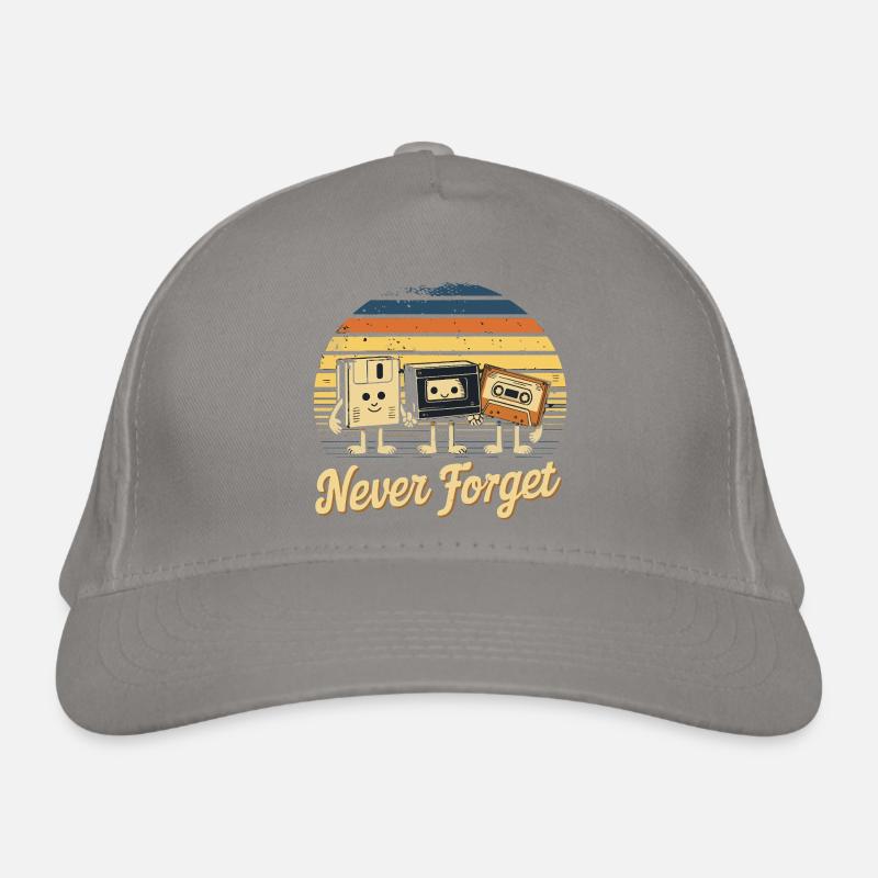 Never forget Organic Baseball Cap