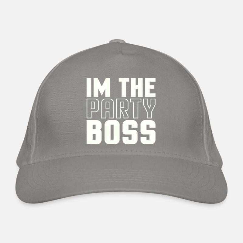Ich bin der Party Chef Bio-Baseballkappe