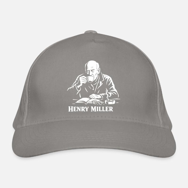 Henry Miller Café Reader Bio-Baseballkappe