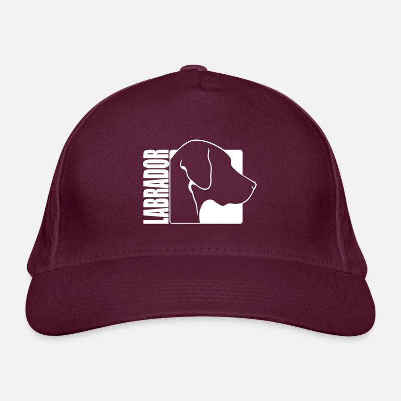 Labrador Profil Labbi Chiens Chien Wilsigns Casquette classique bio