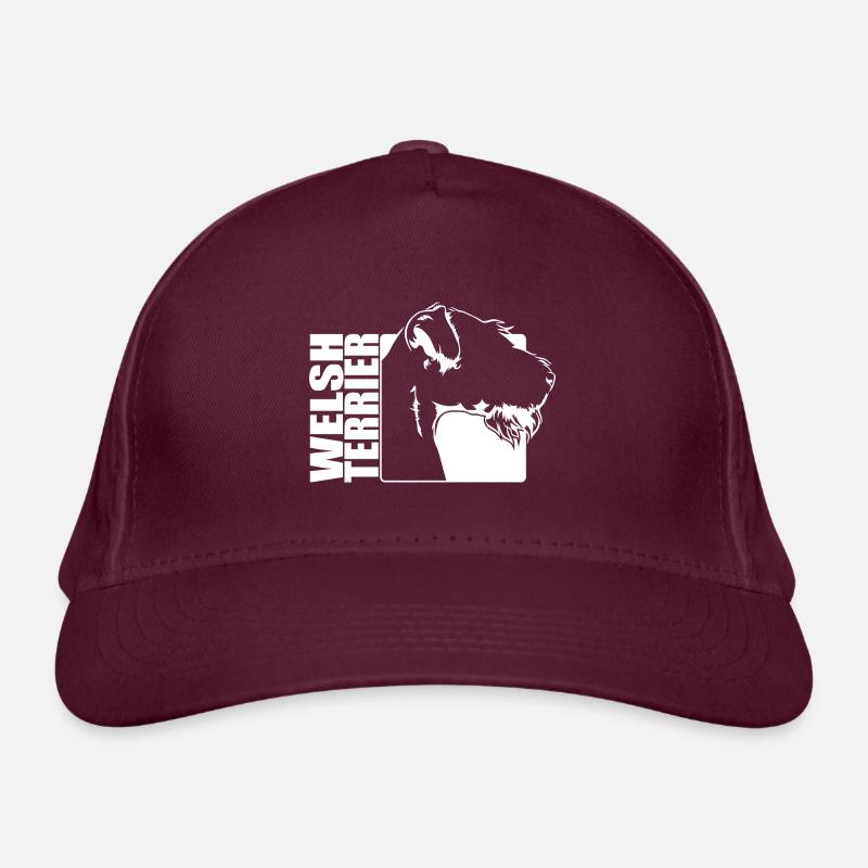 Welsh Terrier Profil Chiens Chien Wilsigns Casquette classique bio