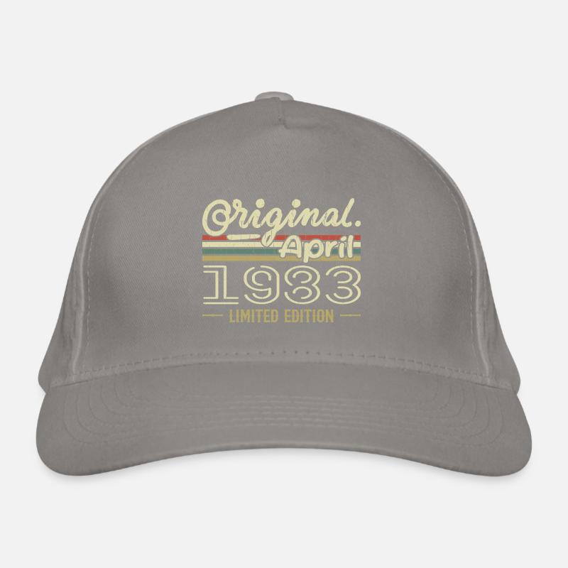 Avril 1983 Cadeau 42e Anniversaire Avril 1983 Casquette classique bio
