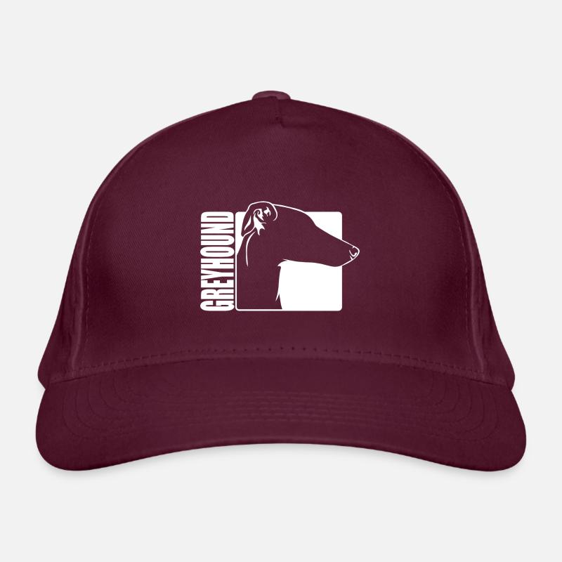 Greyhound Profile Chiens Dog Wilsigns Casquette classique bio