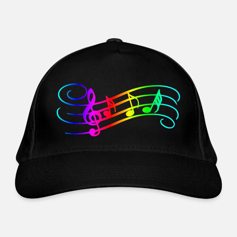 Notes de musique Casquette classique bio