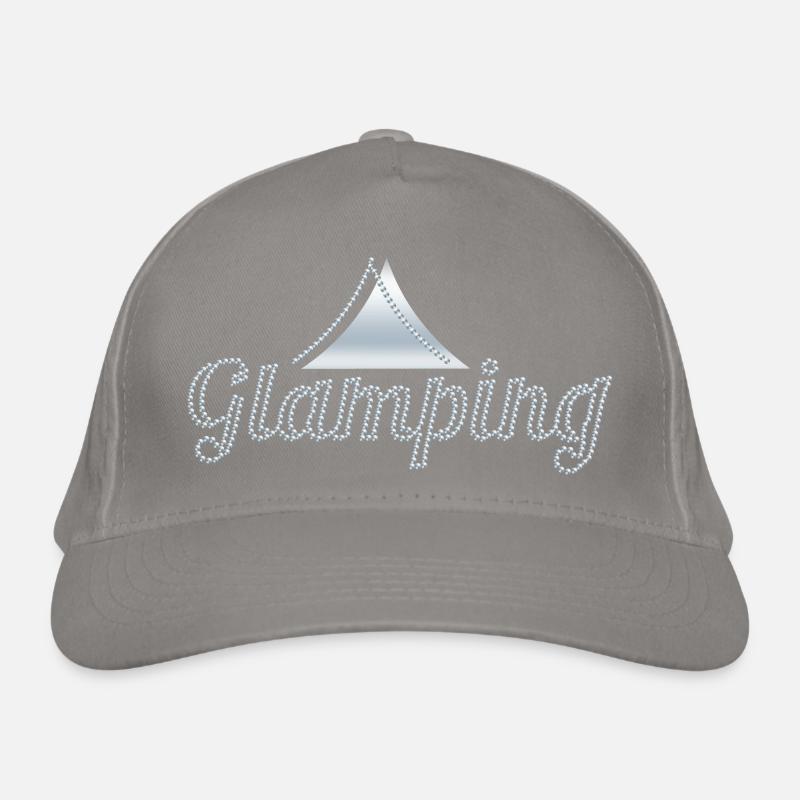 glamping sølv Øko-baseballcap