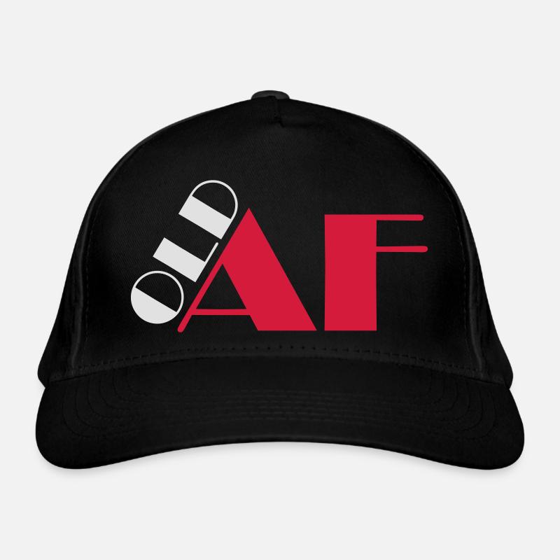 ancien logo de texte AF Casquette classique bio