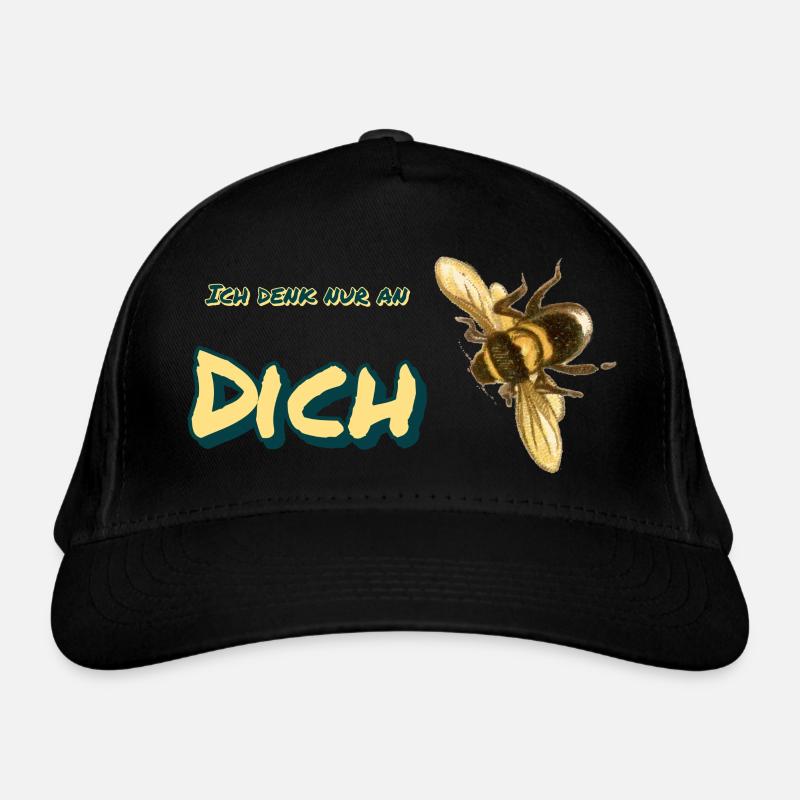 ich denk nur an dich Bio-Baseballkappe