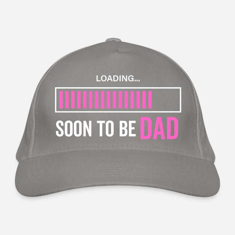 Bientôt papa Casquette classique bio
