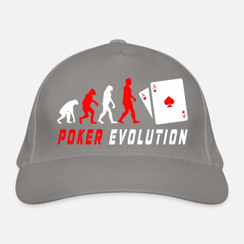 Poker Evolution Organic Baseball Cap