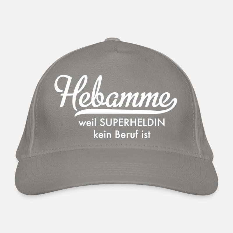 Hebamme Bio-Baseballkappe