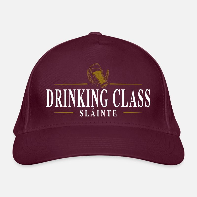 Drinking Class "Sláinte" Bio-Baseballkappe