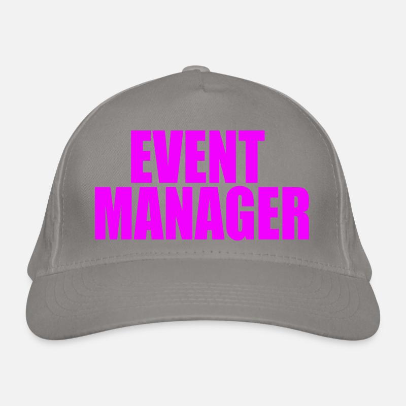 GESTIONNAIRE D’ÉVÉNEMENTS Casquette classique bio