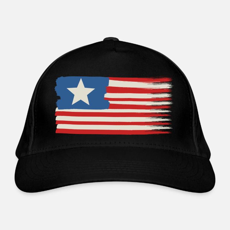 Une étoile Drapeau des États-Unis Casquette classique bio