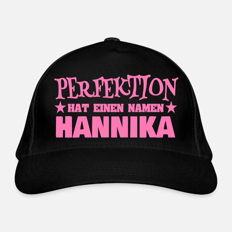 Nom de la femme Hannika Casquette classique bio