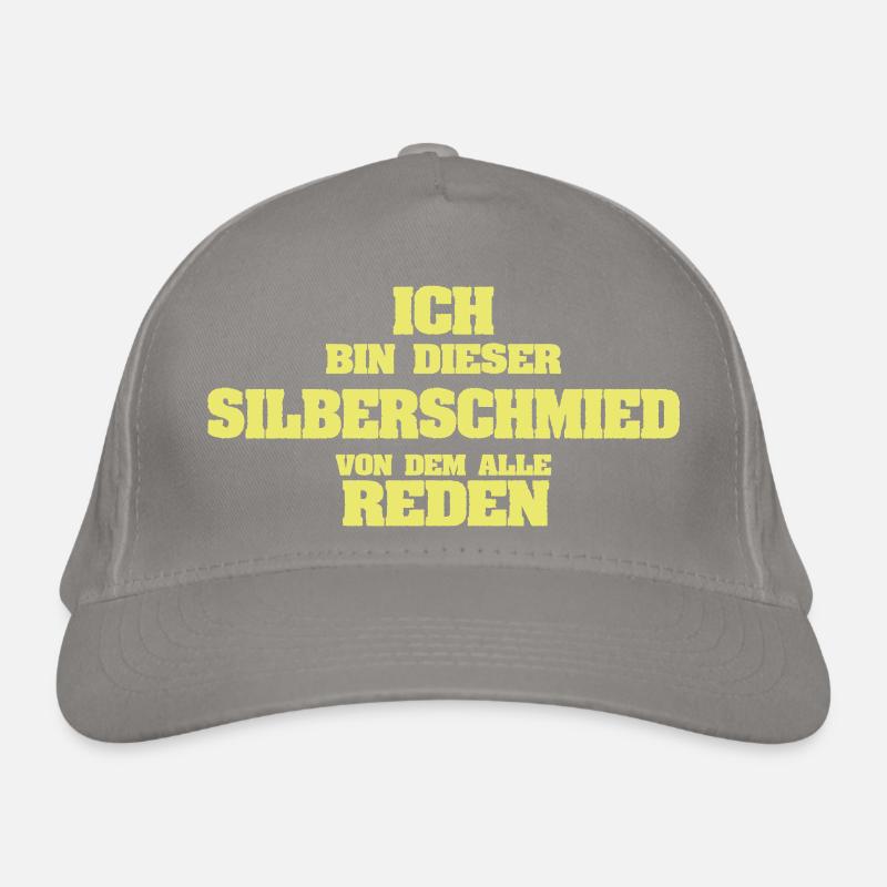 Beruf Silberschmied Bio-Baseballkappe