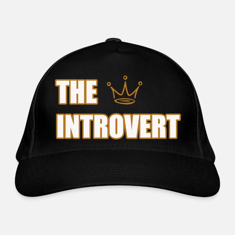 THE INTROVERT – Design minimaliste & Calm Statement Casquette classique bio