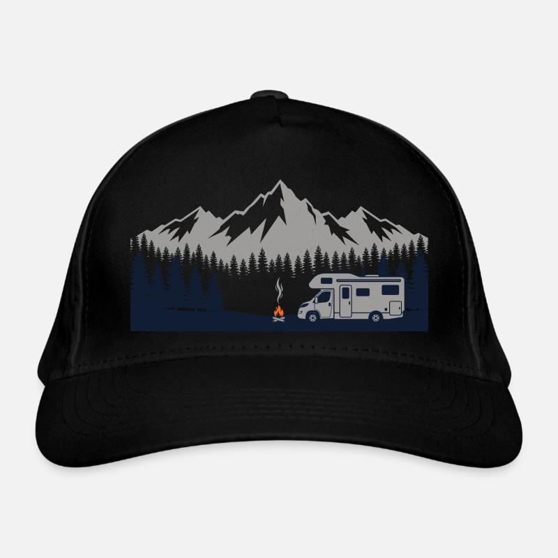 Chemise de camping pour camping-car Casquette classique bio