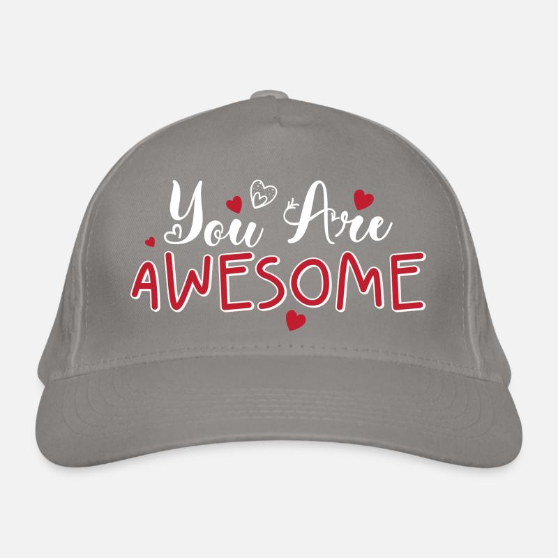 Scénario de Tu es génial de Cœurs Casquette classique bio