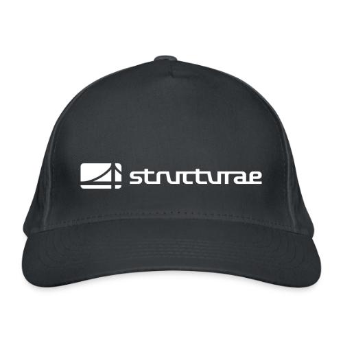 Structurae White - Organic Baseball Cap
