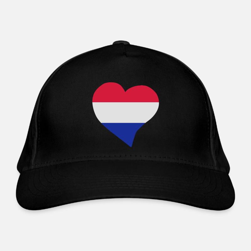 Dutch heart Organic Baseball Cap