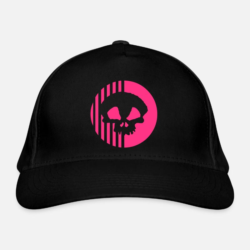 Skull 02 Organic Baseball Cap