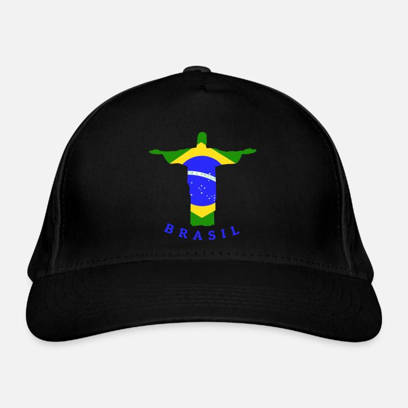 Brasil Flag Statue Bio-Baseballkappe