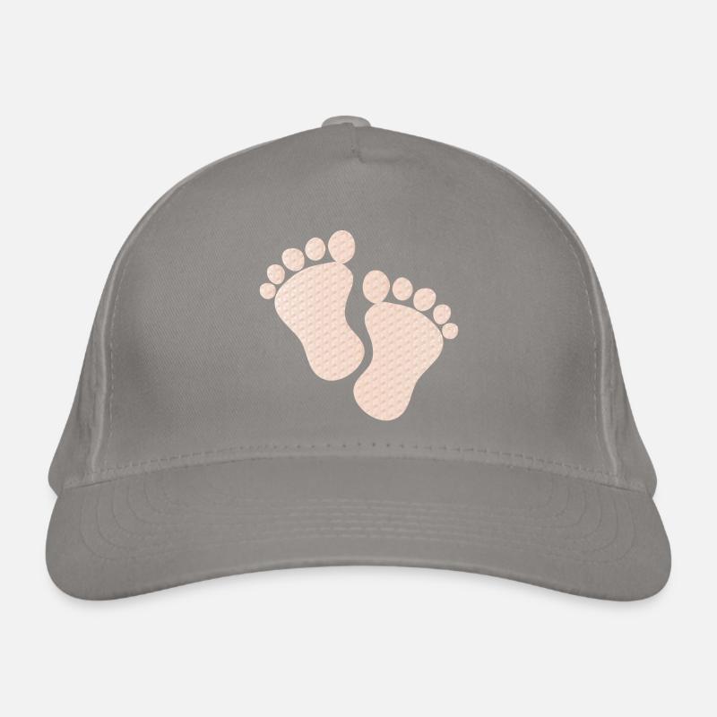 empreintes de bébé mignon Casquette classique bio